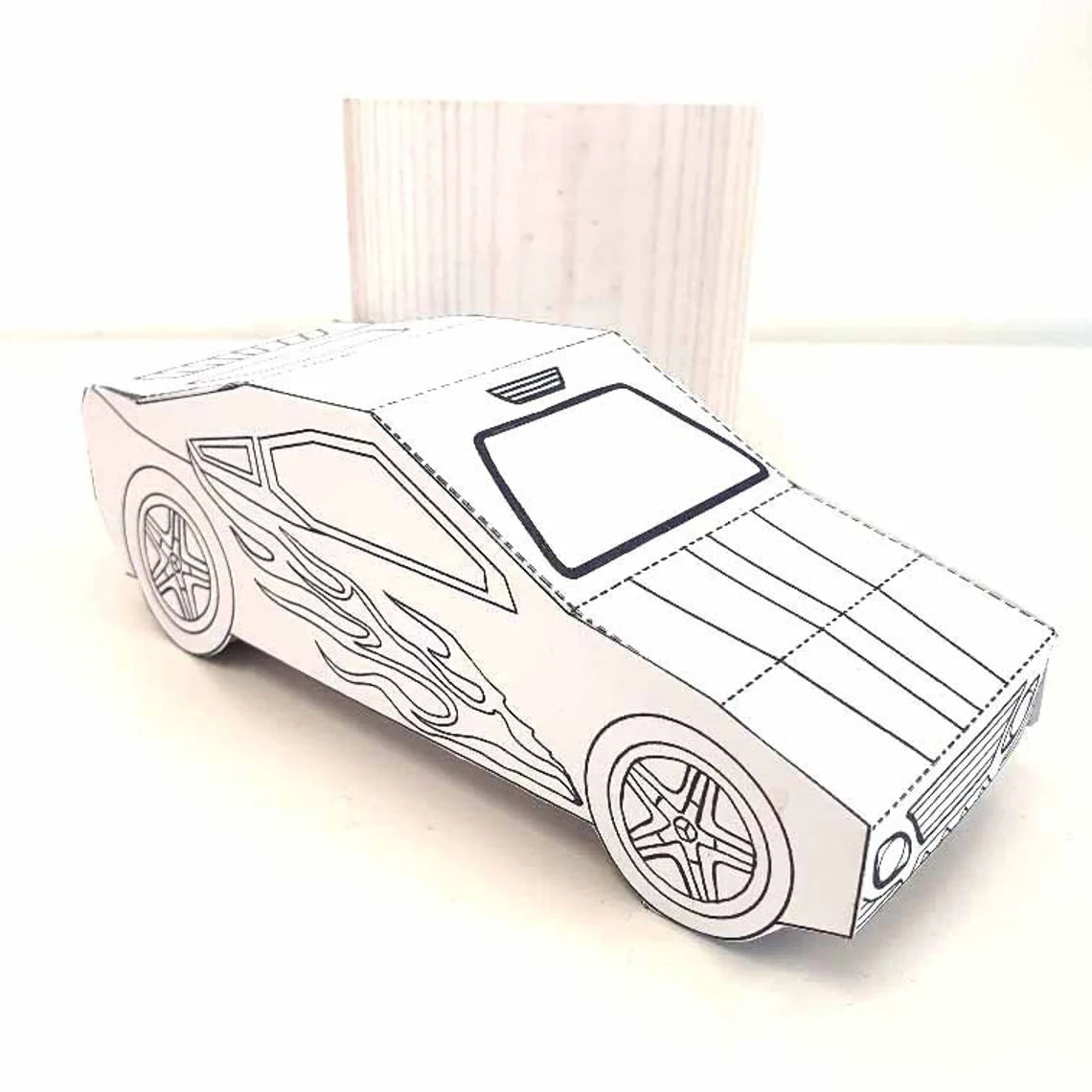 Tesla Cyber Car - Let Your Child Build Their Own Car! A Fun and Creative Craft Kit to Spark Imagination – Perfect for Quality Time Together